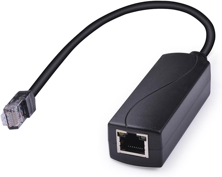 REVODATA 2.5G PoE 48V to 24V PoE Converter, RJ45 Port Output 24V/1A, 2.5Gbps Ethernet Comply IEEE802.3af/at, Passive PoE to 24V Adapter, for Passive 24V Devices(PS5724TG-RJ) - Image 1